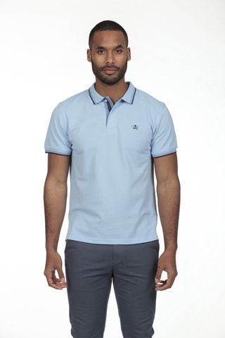 2 Polo's Regular Fit - Blauw en groen