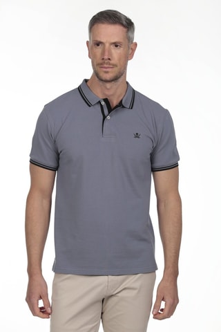 2 Polo's Regular Fit - Blauw en groen