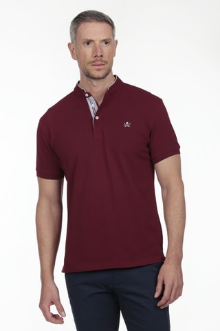 Polo Regular Fit - Bordeauxrood