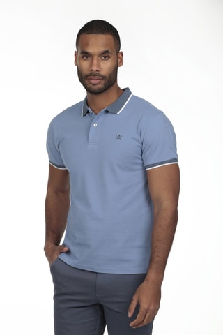 2 Polo's Regular Fit - Lichtblauw