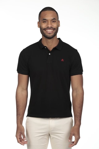 2 Polo's Regular Fit - Zwart