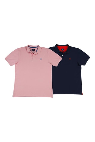 2 Polo's Regular Fit - Roze