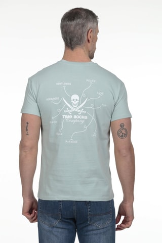 T-shirt Regular - Lichtblauw