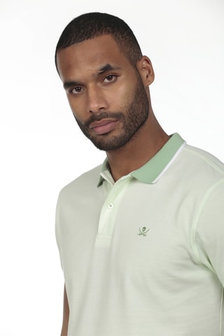 2 Polo's Regular Fit - Lichtgroen en Lichtblauw