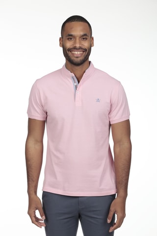 4 Polo's Regular Fit - Zwart, kaki, roze en marineblauw