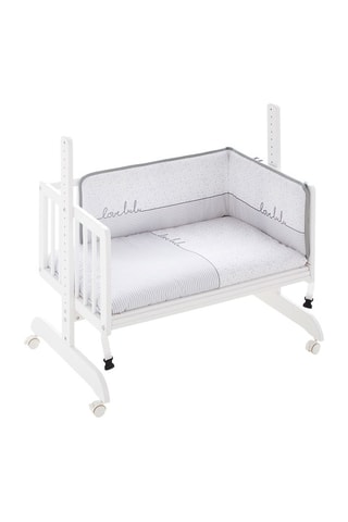 Culla fianco letto in legno e biancheria da letto Love Lulu - Fino a 10 mesi
