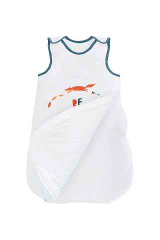 Sacco nanna Be Brave Have Courage -  Bianco e blu - 70 cm