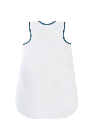 Sacco nanna Be Brave Have Courage -  Bianco e blu - 70 cm