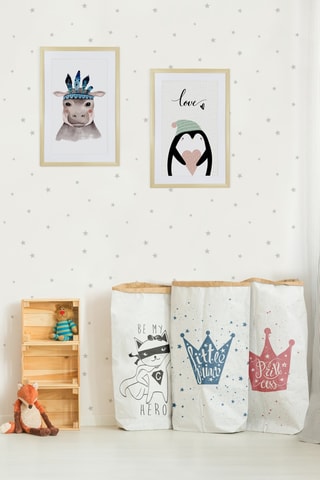 Borsa portagiochi Little Prince - Bianco - 60 x 13 x 90 cm