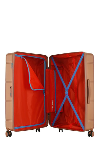 Mala de grande volume (L) - 76 cm - Castanho