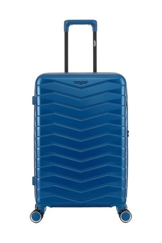 Mala de cabine e mala média Seattle (S/M) - 59/66 cm - Azul