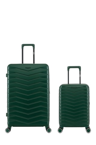 Mala de cabine low-cost e mala de grande volume Seattle (XS/L) - 54/76 cm - Verde