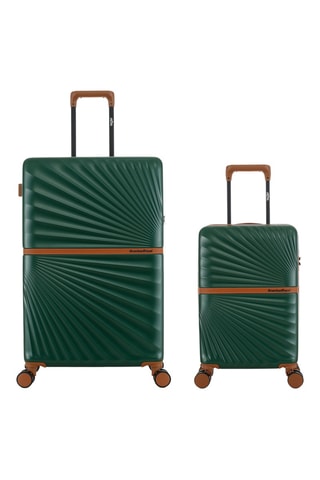 Mala de cabine low-cost e mala de grande volume Oakland (XS/L) - 54/75,5 cm - Verde