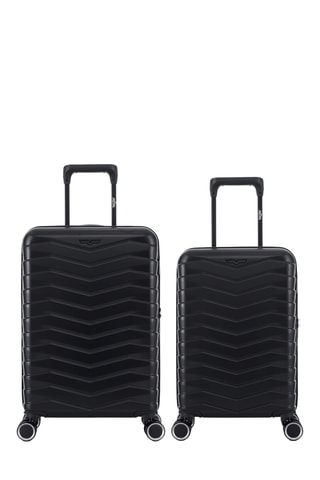 Mala de cabine low-cost e mala de cabine Seattle (XS/S) - 54/59 cm - Preto