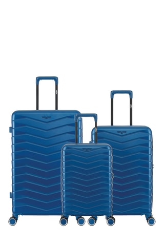 Conjunto de 3 malas Seattle (XS/M/L) - 54/66/76 cm - Azul