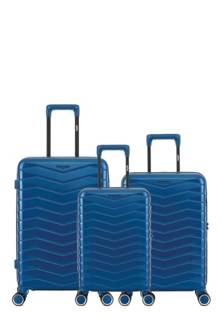 Conjunto de 3 malas Seattle (XS/S/M) - 54/59/66 cm - Azul
