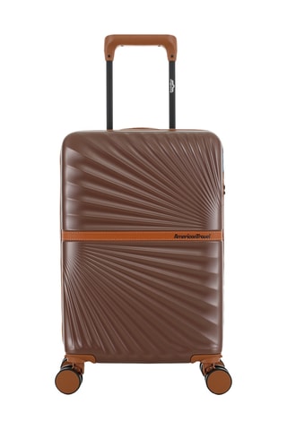 Mala de cabine low-cost Oakland (XS) - 54 cm - Castanho
