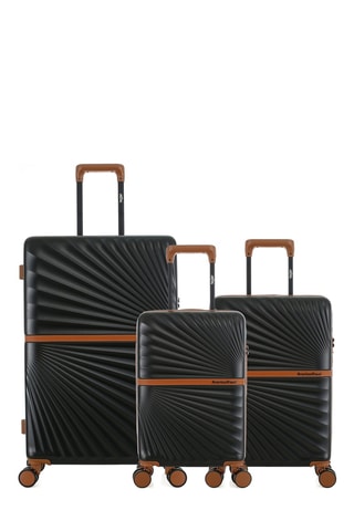 Conjunto de 3 malas Oakland (XS/S/L) - 54/58,5/75,5 cm - Preto