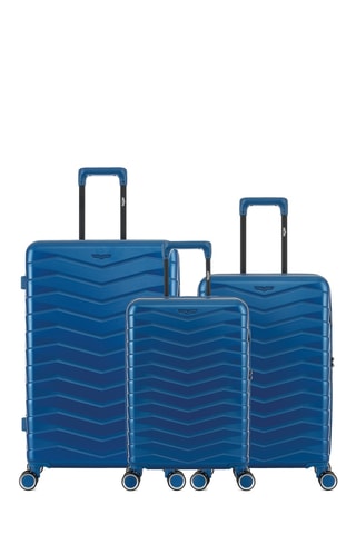 Conjunto de 3 malas Seattle (S/M/L) - 59/66/76 cm - Azul