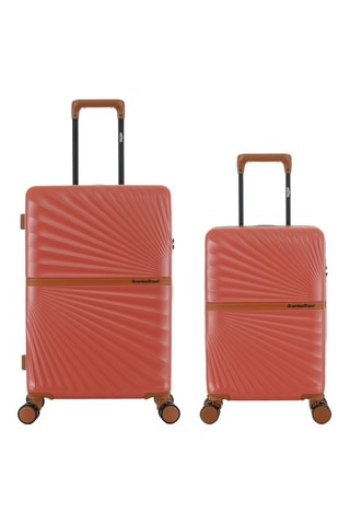Mala de cabine low-cost e mala média Oakland (XS/M) - 54/65,5 cm - Laranja