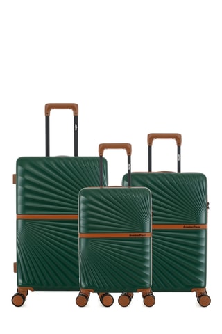 Conjunto de 3 malas Oakland (XS/S/M) - 57/58,5/65,5 cm - Verde