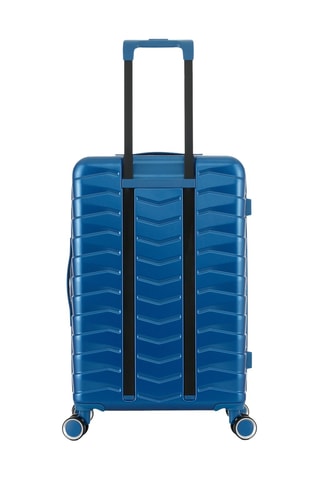 Mala de cabine low-cost e mala média Seattle (XS/M) - 54/66 cm - Azul