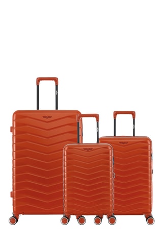 Conjunto de 3 malas Seattle (XS/S/L) - 54/59/76 cm - Laranja