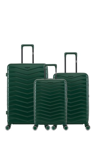 Conjunto de 3 malas Seattle (S/M/L) - 59/66/76 cm - Verde