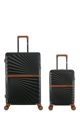 Mala de cabine low-cost e mala de grande volume Oakland (XS/L) - 54/75,5 cm - Preto