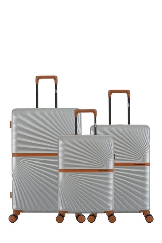 Conjunto de 3 malas Oakland (S/M/L) - 58,5/65,5/75,5 cm - Cinzento