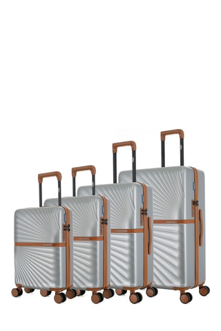 Conjunto de 4 malas Oakland-O (XS/S/M/L) - 54/58,5/65,5/75,5 cm - Cinzento