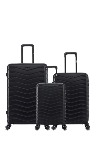 Conjunto de 3 malas Seattle (XS/M/L) - 54/66/76 cm - Preto