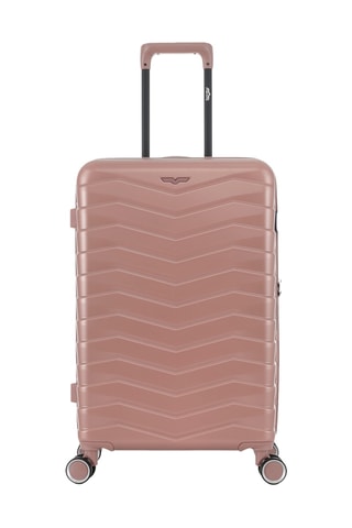 Mala de cabine low-cost e mala média Seattle (XS/M) - 54/66 cm - Rosa