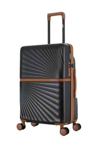 Mala de cabine e mala média Oakland (S/M) - 58,5/65,5 cm - Preto