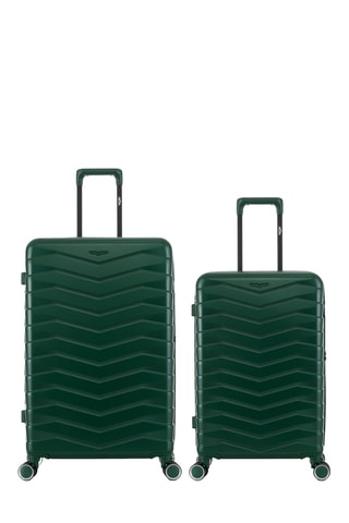 Mala média e mala de grande volume Seattle (M/L) - 66/76 cm - Verde