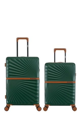 Mala de cabine e mala média Oakland (S/M) - 58,5/65,5 cm - Verde