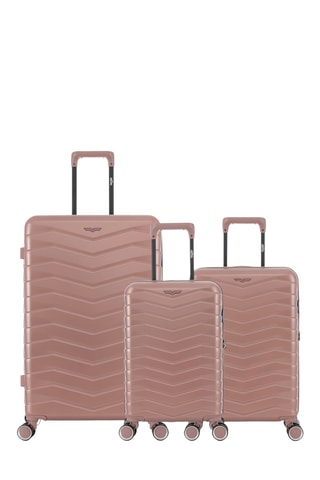 Conjunto de 3 malas Seattle (XS/S/L) - 54/59/76 cm - Rosa