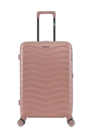 Mala de cabine e mala média Seattle (S/M) - 59/66 cm - Rosa