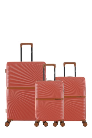 Conjunto de 3 malas Oakland (XS/S/L) - 54/58,5/75,5 cm - Laranja