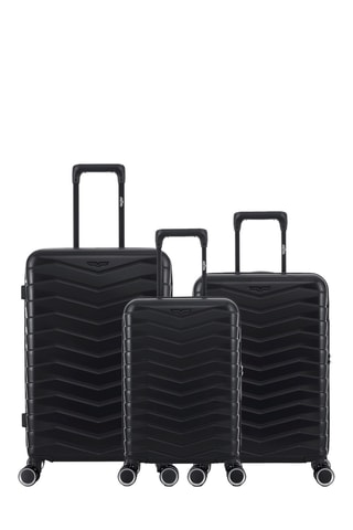 Conjunto de 3 malas Seattle (XS/S/M) - 54/59/66 cm - Preto