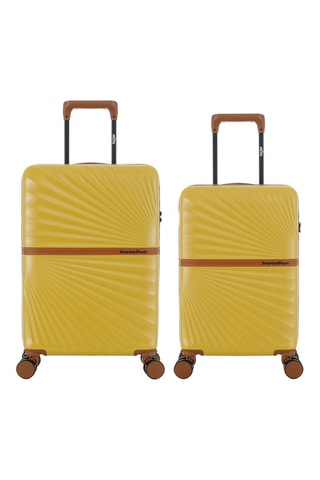 Mala de cabine low-cost e mala de cabine Oakland (XS/S) - 54/58,5 cm - Amarelo