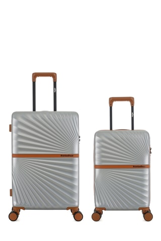 Mala de cabine low-cost e mala média Oakland (XS/M) - 54/65,5 cm - Cinzento