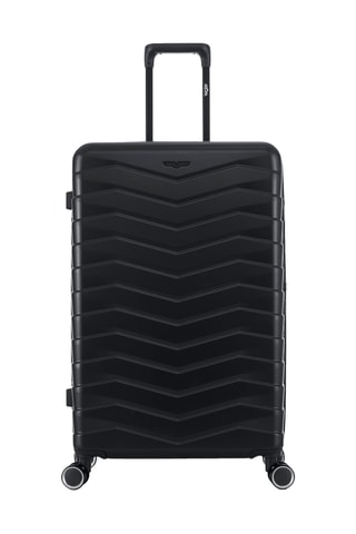 Mala média e mala de grande volume Seattle (M/L) - 66/76 cm - Preto