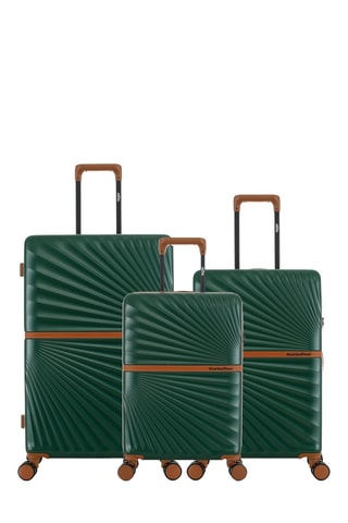 Conjunto de 3 malas Oakland (S/M/L) - 58,5/65,5/75,5 cm - Verde