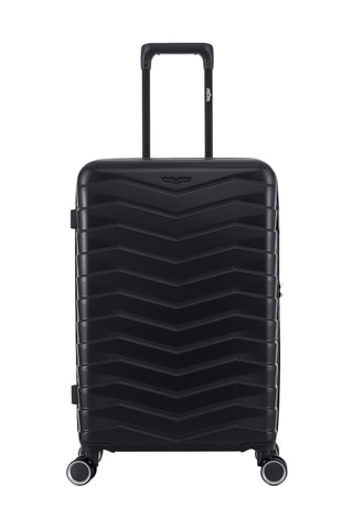 Mala de cabine low-cost e mala média Seattle (XS/M) - 54/66 cm - Preto