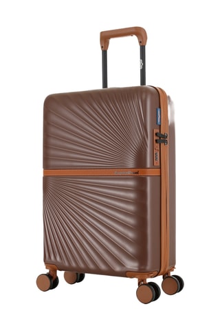 Mala de cabine low-cost e mala de cabine Oakland (XS/S) - 54/58,5 cm - Castanho