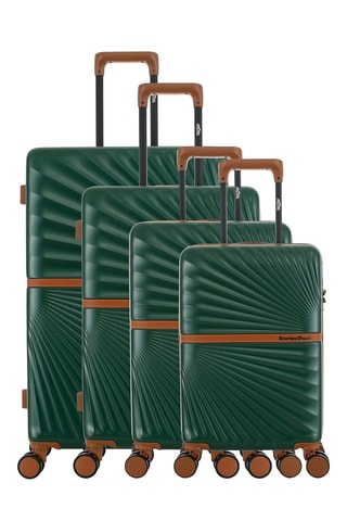 Conjunto de 4 malas Oakland-O (XS/S/M/L) - 54/58,5/65,5/75,5 cm - Verde