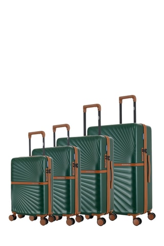 Conjunto de 4 malas Oakland-O (XS/S/M/L) - 54/58,5/65,5/75,5 cm - Verde