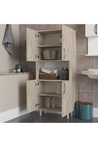 Meuble de salle de bain - 143 x 59,5 x 33,5 cm
