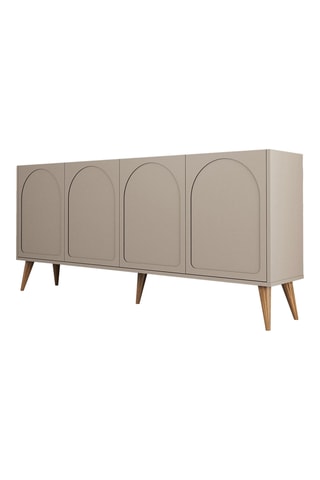 Buffet 4 portes - Pieds en sapin - 180 x 81 x 35 cm
